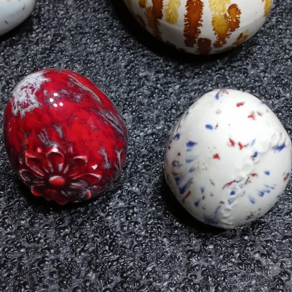 Ceramic colorful eggs - Picture 3 of 4